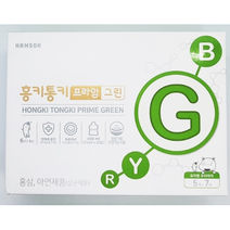 [건강식품] 함소아 홍키통키 프라임 그린 유아홍삼 15ml x 30개입(472385), 15ml x 30개입