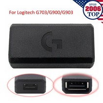 마이크로-USB to USB Extension Port 어댑터 for 로지텍 G703 G903 G900 게이밍 마우스