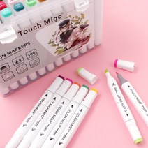 창선문구사 유성 트윈 디자인마카펜 세트 108색