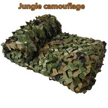 사계절캠핑 강화 위장 캔버스 해변 정원 가지, 19.Jungle camouflage - 3x5m