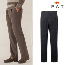 [PAT 남성] [Tag가 158 000원] 체크 원턱 팬츠