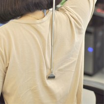 산악회 동호회 각인가능 스텐 효자손 5단길이조절, 1개, 각인안함