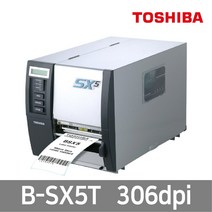 TOSHIBA 도시바 B-SX5T 306dpi 산업용 바코드 프린터, 1개, B-SX5T 시리얼/