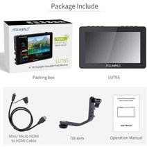 휴대용모니터 17인치 4k 15인치 oled 10인치 32인치 터치모니터 lut6s, 기준