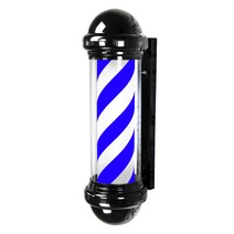 미용실 사인볼 LED 싸인볼 회전간판 헤어샵 바버샵 방수 안내판 입간판, HD-75 블랙 쉘 레드 블루 화이트