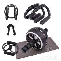 YYPark 근력 강화 홈 트레이닝 세트, 복근운동 기구