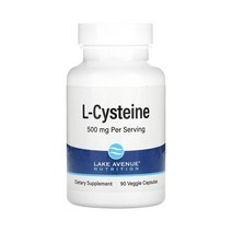 L-시스테인 500mg 베지 캡슐 90정, 1팩, 90개