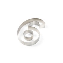 쿠킹플러스 숫자케익커터6, 1개