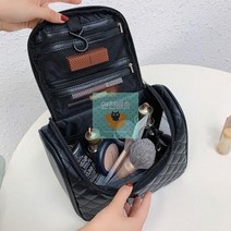 파우치_메이크업_여행용_퀄팅_대용량파우치_NEW_화장품 D3CE, 상세페이지 참조