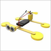 과학교구 과학키트 과학사 전동 풍력 소금쟁이 로봇(3V 수은건전지포함)-1인/5인과학교구, 5인용