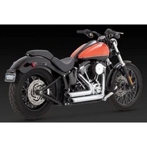 일본직발송 10. 반스 앤 하인즈 (VANCE AMP; HINES) VANCE AMP; HINES (반스 앤 하인즈) 풀 배기 머플러 S, ONE SIZE, 크롬