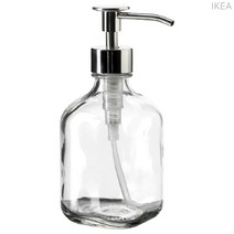 베스토엔데 세제통 유리 320ml 이케아 주방잡화, 세제용기_유리(320ml)+다용도행주1개
