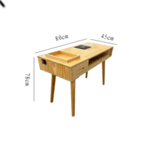 네일 테이블 가구 작업대 선반 뷰티샵 아트 손톱, 싱글 80x45x78(원목재질), 기본