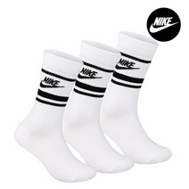 나이키 양말 에브리데이 쿠션 크루 3켤레 [1셋트/낱장] [CQ0301-103], L(270-300)