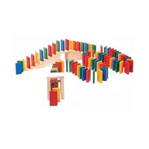 3살어린이날선물 아빠표놀이 원목 도미노 남자 40개월 아기 두뇌 오감 두돌