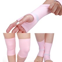 MOMBA 바이오 입체형 풀 패키지(입체손목+발목+무릎) 핑크