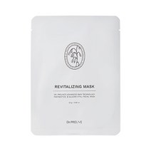 닥터프레베 리바이탈라이징 마스크 4개입 특허받은 마스크팩 프리바이오틱스 프로바이오틱스 복합발효 배양액 귀리 베타글루칸, 4개, 4개