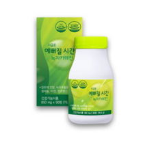 브랜드없음 지금은 예뻐질 시간 녹차카테킨 다이어트 식품, 6통, 90개입