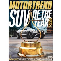 당일발송 Motor Trend Usa 2021년12월호 미국의 가장 권위 있는 자동차전문 잡지 모터 트랜드 SUV OF THE YEAR