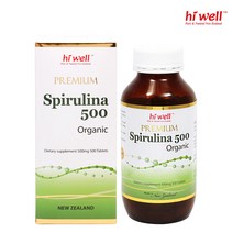 하이웰 뉴질랜드 프리미엄 스피루리나 500mg 오가닉 500정, 1박스