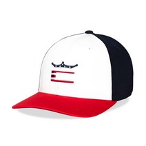 Cobra Golf 남성용 별 및 줄무늬 C 모자, Ski Patrol