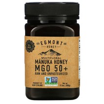 Egmont Honey 멀티플로럴 마누카 꿀 생 및 저온 살균하지 않은 꿀mgO 50+ 500g17.6oz