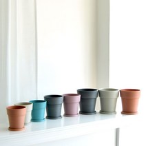 모던 FRP 낮은원형 HP1282 51x25cm 무광블랙, 쿠팡 아이템온 본상품선택