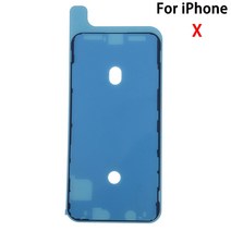 액정교체 2x lcd 디스플레이 프레임 방수 사전 절단 접착 스티커 iphone 6s 6sp 7 7p 8g 8 plus x xr xs xsmax자가 셀프수리, 아이폰 x용