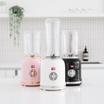 [백화점 입점 브랜드 이태리 am] 파스텔 믹서기/미니 쥬서/텀블러 믹서+휴대용텀블러, 크림화이트(DM-300W)