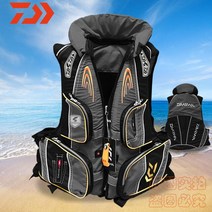 다기능 낚시 구명조끼2020 새로운 낚시 구명 조끼주의 반사 가벼운 구명 조끼 dawa 높은 부력 120kg 야외, 03 K334