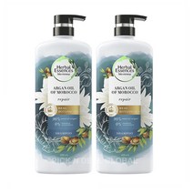 허벌에센스 바이오리뉴 아르간오일 샴푸 모로코 리페어 600ml 2개 Herbal Essences Bio Renew Repair Argan Oil Of Morocco Shampoo