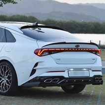 온지구 2020 K5 DL3 트렁크 리어스포일러, 블랙