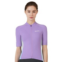 기어엑스 싸이클웨어C 반팔라운드 04-1 여성 퍼플블루