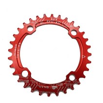 [ 스네일 ] 8/9/10/11/12단 싱글체인링 Shimano 104 BCD 12 Speed Chainring 30T/32T/34T/36T/38T 레드, 32T