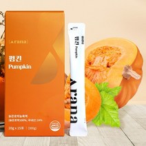 늙은 호박즙 액상 스틱 20g X 15포 베타카로틴 멀티비타민 식이섬유 칼륨 국내산 100% 늙은 호박 농축액 히비스커스 팥 붓기 관리 달콤 고소한 맛 인증 특허