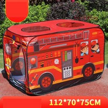 리앤킴 실내 키즈 놀이 텐트 WA2522, 소방차