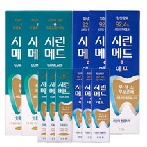부광약품 시린메드 에프 125g+30g 3세트 + 검케어 125g+30g 3세트 치약, 30g