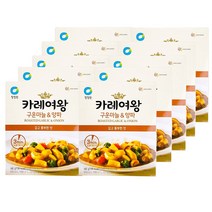 청정원 카레여왕 구운마늘양파, 160g, 10개