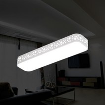 [라리앙] LED주방등 30W 조명 프리미엄 국산삼성LED 천장완전밀착형 플리커프리 LED등, 봄꽃