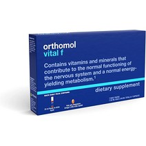 lofty최신 Orthomol Vital F 바이알 여성용 종합 비타민 7일 공급 A B C D E K 칼슘 요오드 오메가-3, [02] 30개(1팩), [01] 바이알
