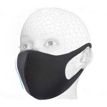 다윈트레이더스 에어스포츠 겨울 방한마스크 2종 미센먼지보호 마스크 미세먼지차단 가성비 갑, 블랙4개