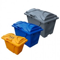 HP형(120L) HDPE 제설함 모래함 AP형(240L) 단문형 제설자재보관함 제설모래함 친환경 O형(450L), O형/파랑
