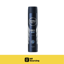 니베아 맨 쿨링 데오드란트 스프레이 쿨킥 땀체취 소개팅필수템 200ml, 맨 데오드란트 스프레이 쿨 킥 200ml, 1개