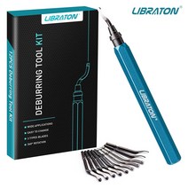 금속 수지 플라스틱 목재용 디버링 11 HSS 스틸 블레이드 360도 로터리, Deburring Tool Kits