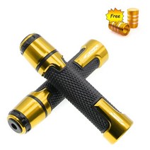 혼다 호환 CBR500R CBR 500R 500 R - 바이크 오토바이 액세서리 CNC 미끄럼 방지 핸들 바 그립 엔드 캡, 04 gold