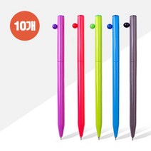 국산롤리팝볼펜 0.7mm 1자루 X 10개, 랜덤, 본상품선택