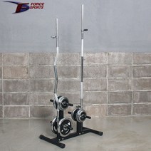 포스스포츠 바벨정리대 역기봉정리대 바벨랙 역기봉랙, 1개