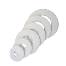 PTFE 플랫 와셔 흰색 플랜지 켓 1 