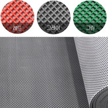 수영장 샤워실 미끄럼사고방지 논슬립 배수매트 아파트입구 출입문발판 길이조절, 그레이