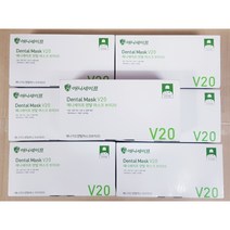 애니가드 애니세이프 덴탈마스크 V20 의약외품 50매, 1개